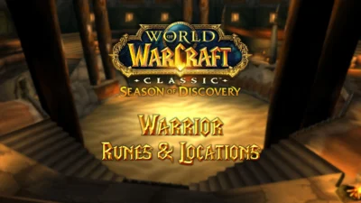 SoD All Warrior Runes