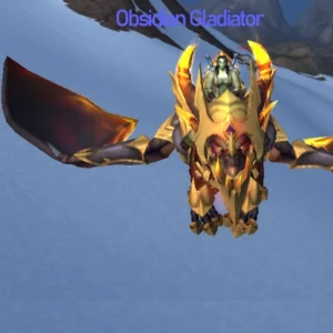 Monk - Rank 1 Obsidian Gladiator TItle & Mount | S4 Dragonflight Gladiator | Elite PvP Rewards