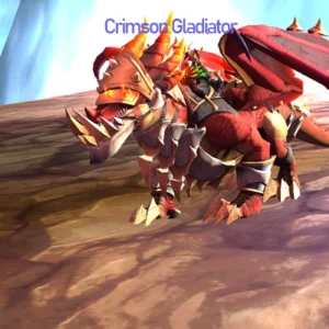 Monk - Rank 1 Crimson Gladiator TItle & Mount | Elite PvP Enchant - Tabard!