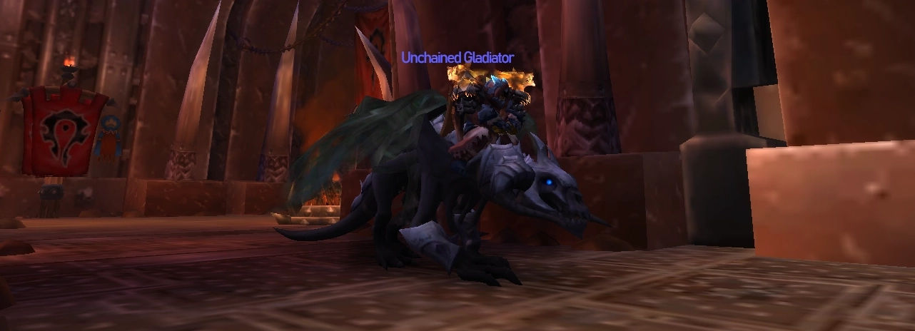 Monk - Rank 1 Unchained Gladiator TItle & Mount | Elite PvP Rewards!