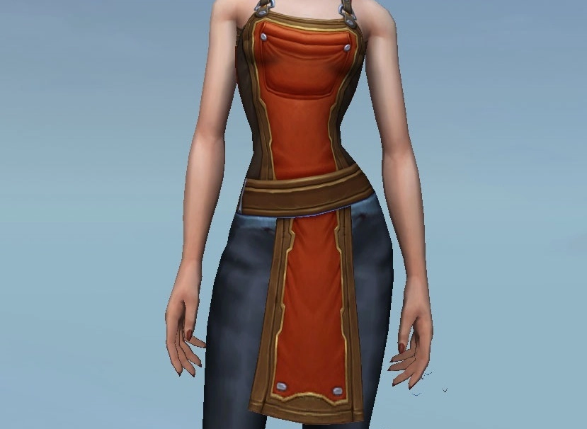 Bot Wrangler's Crimson Apron