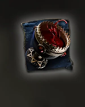 Buy PoE 2 Atziri’s Communion Lineage Support Gem icon showing chalice of blood
