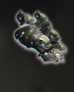 Buy PoE 2 Blueflame Bracers unique gloves for fire-to-cold conversion builds