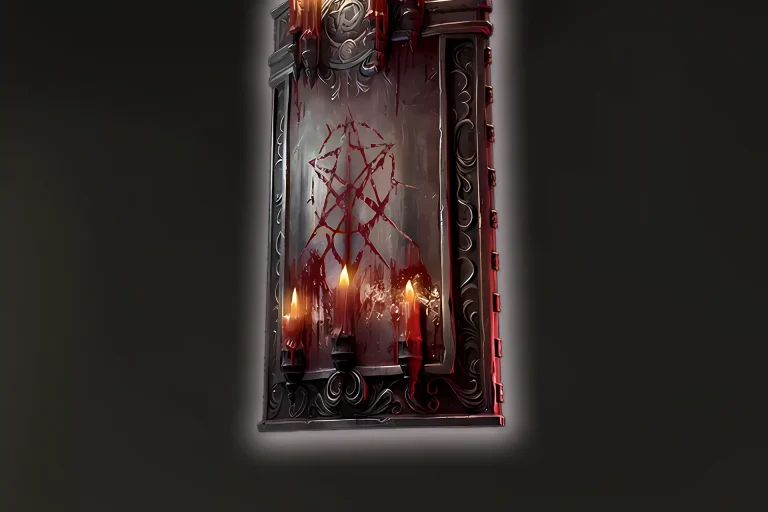 Purchase Chernobog's Pillar unique shield for Path of Exile 2 fire builds