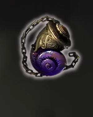 Path of Exile 2 Forsaken Bangle Amethyst Charm for sale with Chaos Resistance