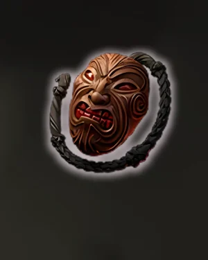 Path of Exile 2 Ngamahu’s Chosen Ruby Charm - Unique Fire Resistance Item