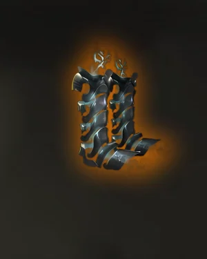 Buy PoE 1 Replica Alberon’s Warpath – Unique boots adding chaos damage based on strength