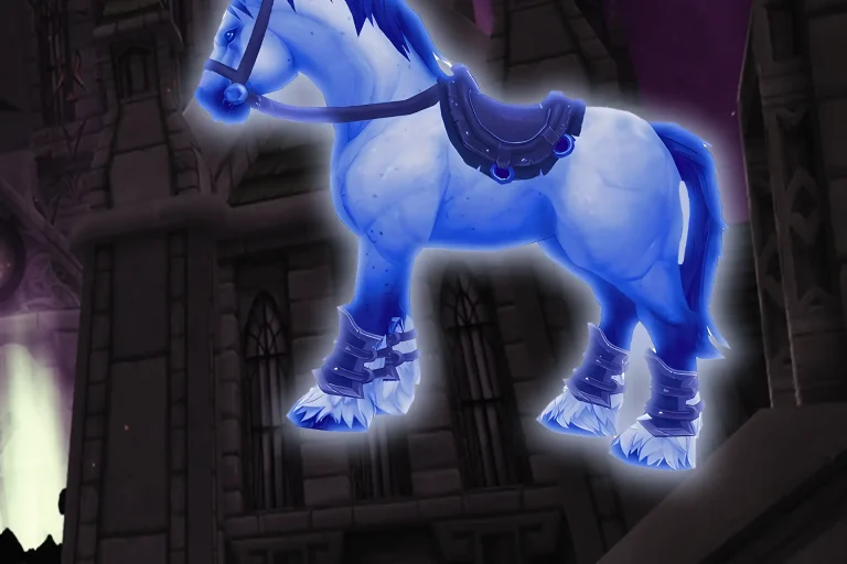 Buy WoW Void-Forged Stallion Mount – Unique Mount from Patch 11.1.5 Horrific Visions