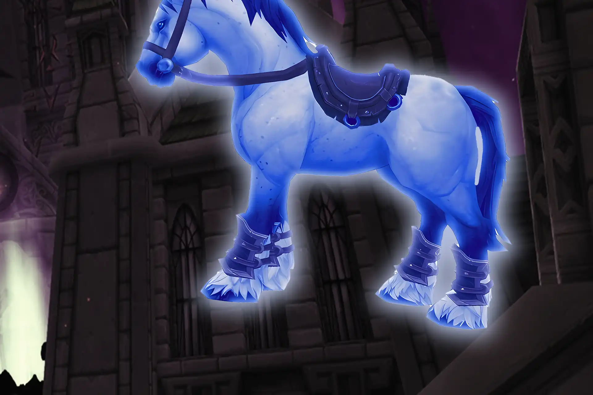 Buy WoW Void-Forged Stallion Mount – Unique Mount from Patch 11.1.5 Horrific Visions