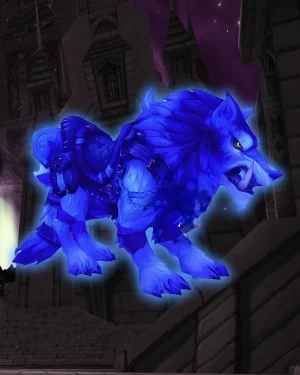 Buy WoW Void-Scarred Pack Mother – Rare Void-Infused Wolf Mount from Vision of Orgrimmar Revisited