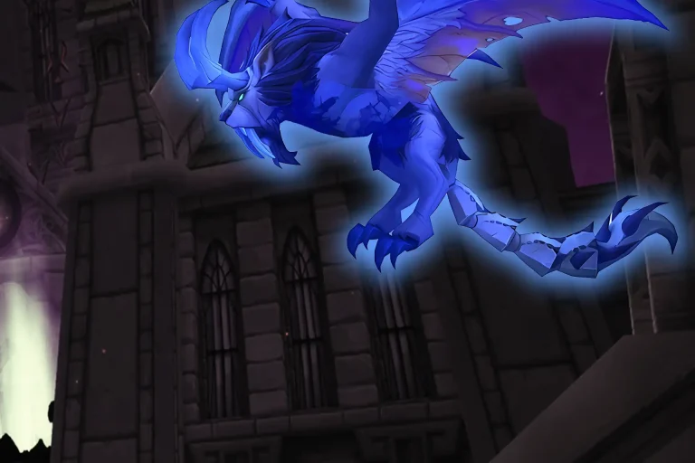 Buy WoW Void-Scarred Windrider Mount – Unique Mount from Patch 11.1.5 Horrific Visions