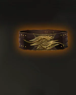 Buy PoE 1 Dyadian Dawn – Unique Heavy Belt boosting ignite damage and life leech