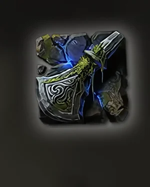 Buy PoE 2 Ahn’s Citadel – glowing lineage support gem icon