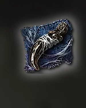 Buy PoE 2 Arakaali’s Lust – glowing lineage support gem icon