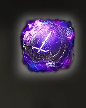 Buy PoE 2 Courtesan Mannan’s Rune of Cruelty – glowing rune icon