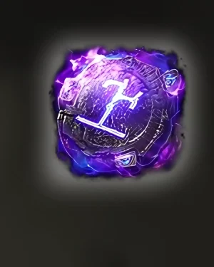 Buy PoE 2 Fenumus’ Rune of Spinning – glowing runic fragments in hand