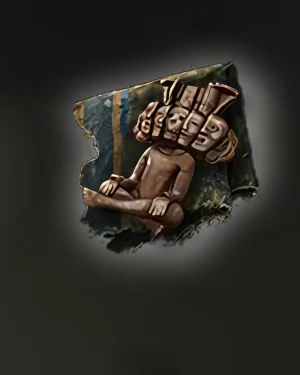 Buy PoE 2 Ixchel’s Torment – glowing fluke support gem icon