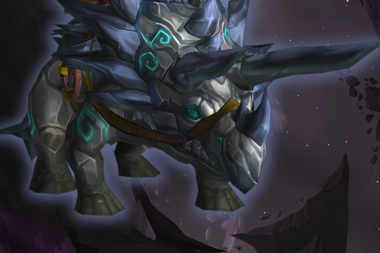 Slate Primordial Direhorn Mount Carry – Guaranteed Rare Spawn Boost