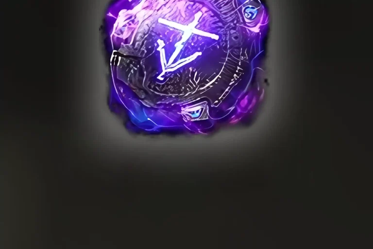 Buy PoE 2 Saqawal’s Rune of the Sky – radiant rune graphic with elemental aura