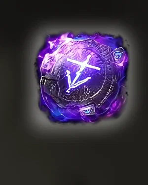 Buy PoE 2 Saqawal’s Rune of the Sky – glowing elemental rune icon