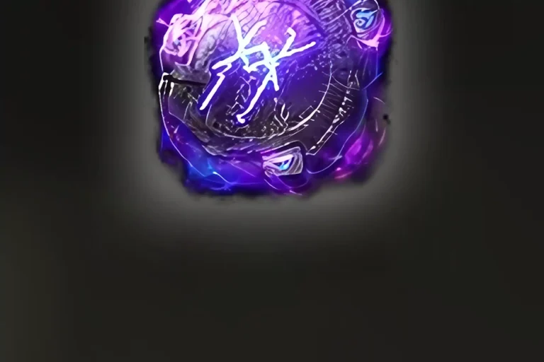 Buy PoE 2 Thane Leld’s Rune of Spring – crackling lightning rune graphic