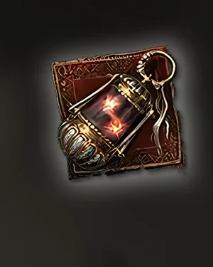 Buy PoE 2 Uhtred’s Augury – glowing lineage support gem icon
