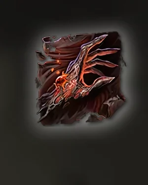 Buy PoE 2 Xoph’s Pyre – glowing breachlord support gem icon