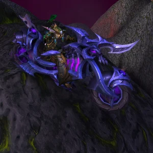 Voidfire Deathcycle exclusive mount in World of Warcraft
