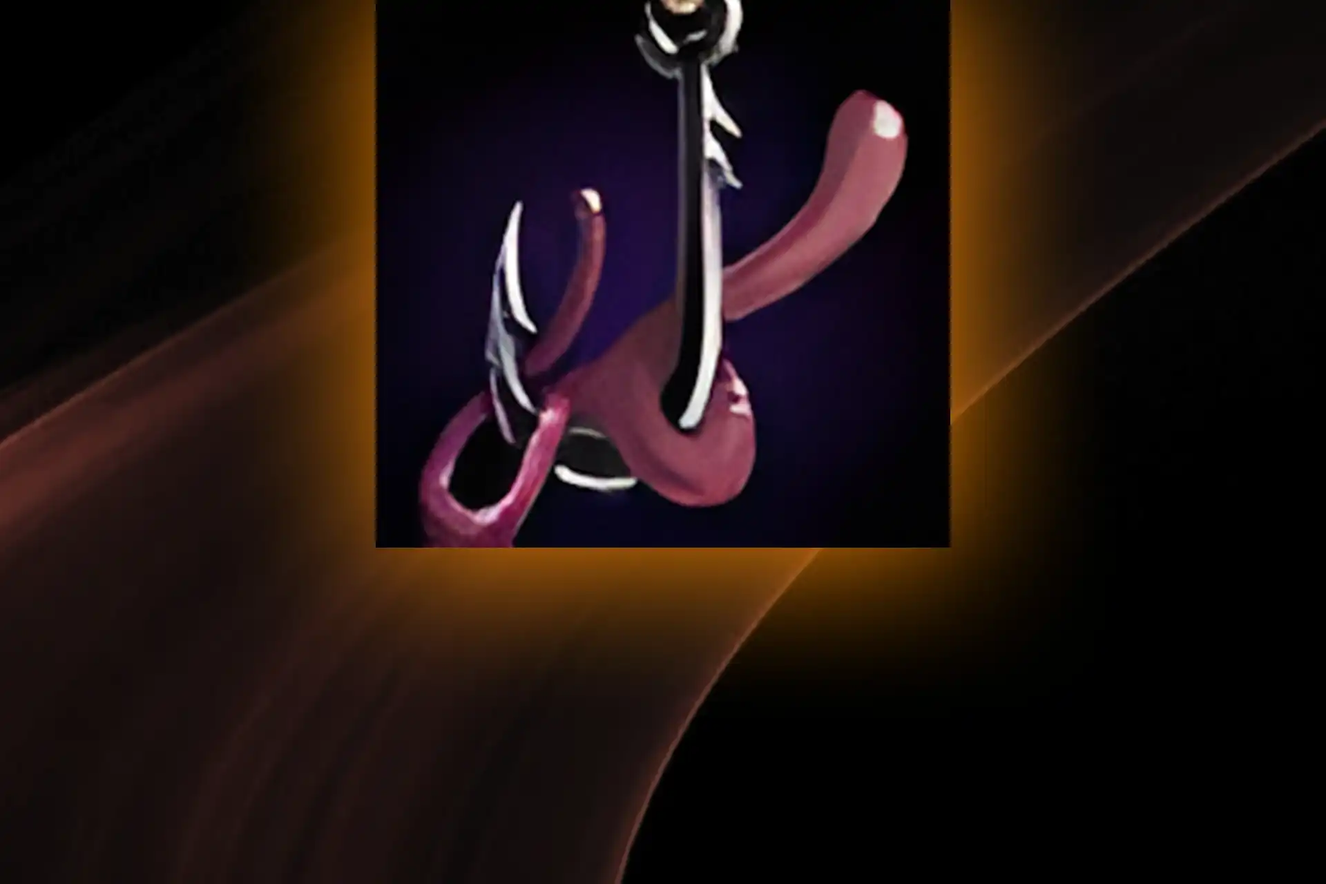 TBC Classic Fishing Boost artwork featuring a fishing hook used for catching rare fish and materials