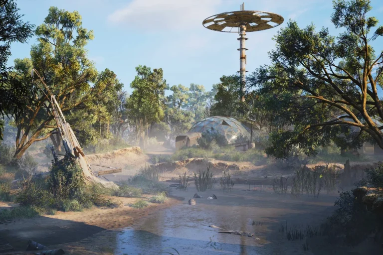 Buy ARC Raiders Dam Battlegrounds image showing combat encounters and battleground progression.
