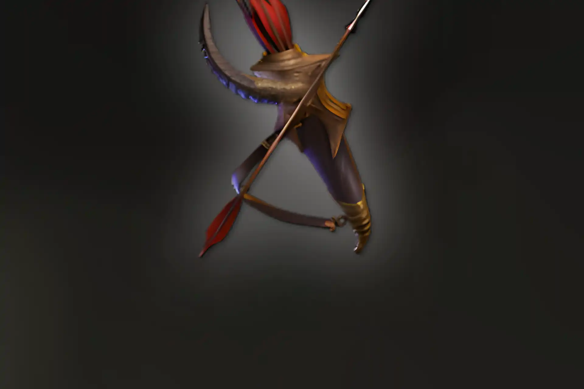 Detailed render of the Drillneck Quiver in Path of Exile 2. Buy PoE 2 Drillneck unique item