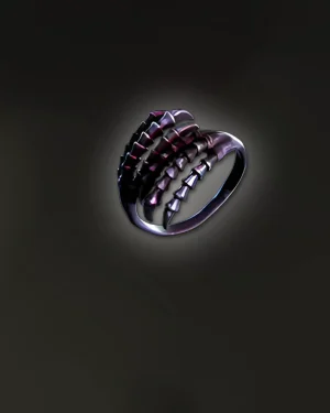 Evergrasping Ring Unique Pearl Ring with claw design - Buy PoE 2 Evergrasping Ring for Minion builds