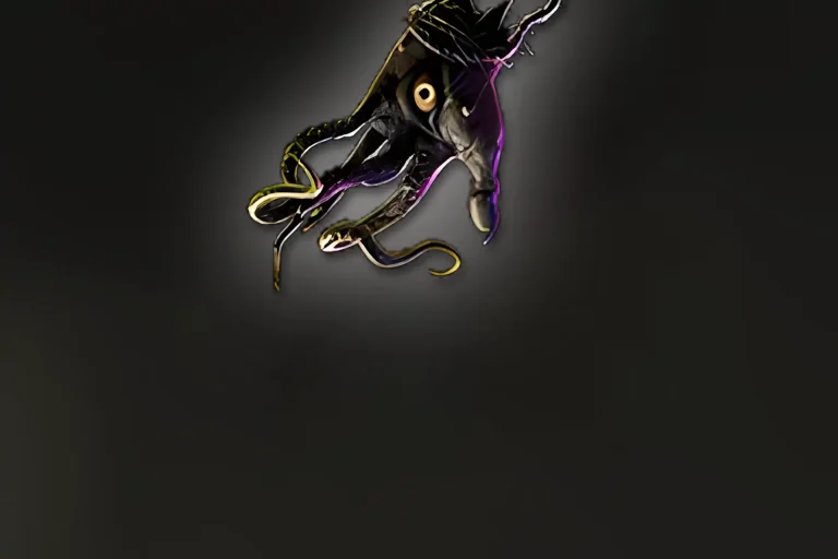 PoE 2 Fixation of Yix unique amulet icon — dark gemstone set in a stylized metallic pendant.