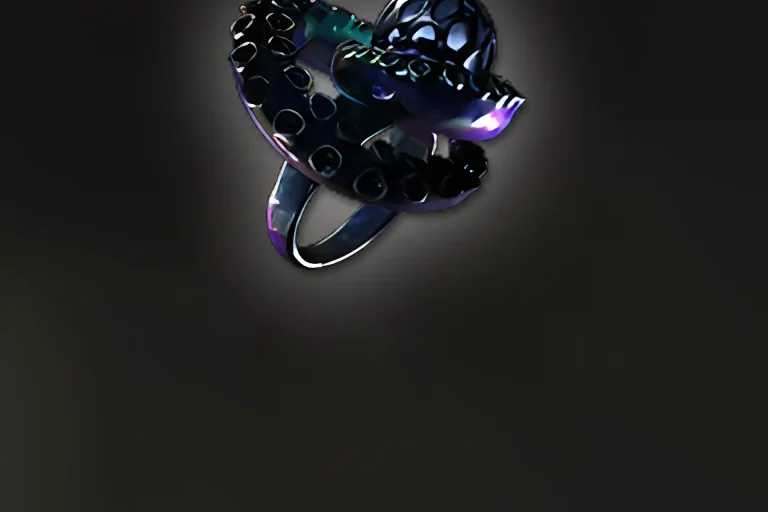 PoE 2 Seed of Cataclysm ring icon with dark gemstone and arcane motif.