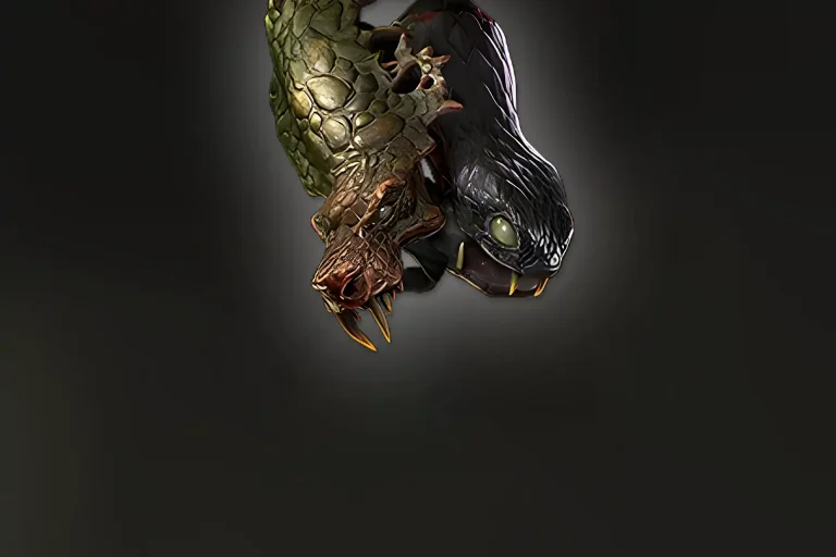 Detailed render of Snakebite gloves in Path of Exile 2. Buy PoE 2 Snakebite unique item