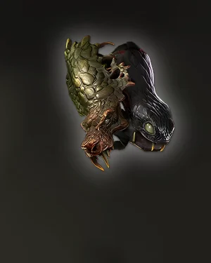 Snakebite Unique Spined Bracers with green scales - Buy PoE 2 Snakebite for Poison builds