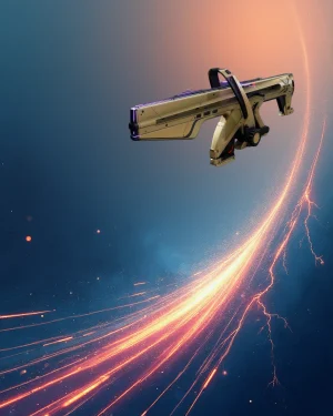 Buy Destiny 2 Choir of One exotic weapon image showing the Choir of One in combat.