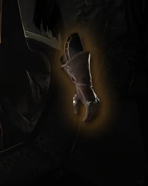Buy Diablo 4 Dawnfire Unique Gloves icon showing leather gauntlets with glowing embers