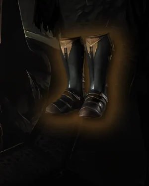 Buy Diablo 4 March of the Stalwart Soul Unique Item icon showing heavy iron boots