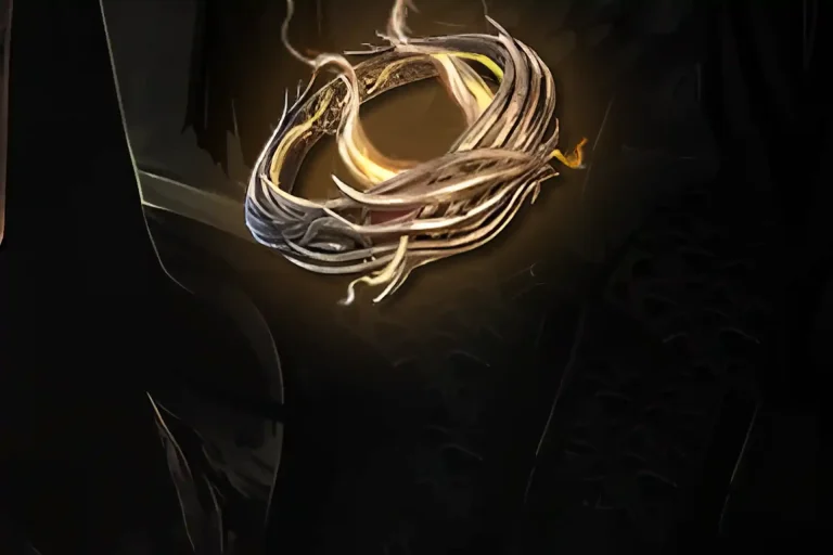 Buy Diablo 4 Wreath of Auric Laurel unique item for fast delivery