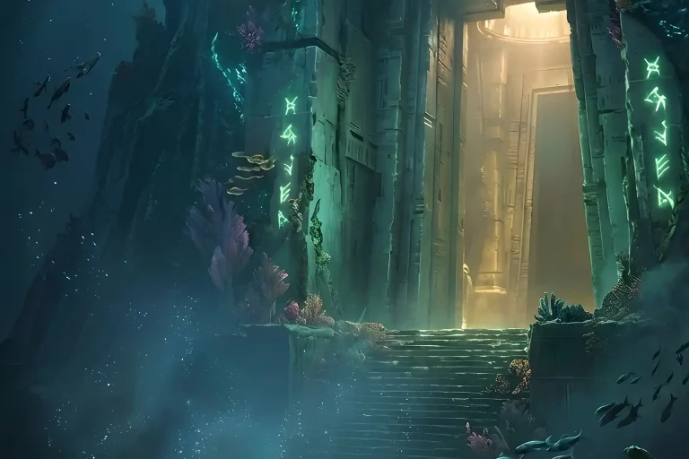 A fireteam of Guardians battling through a Lucent Hive ritual in the crushing depths of Titan's ocean, the environment explored in a Destiny 2 Ghosts of the Deep Carry.