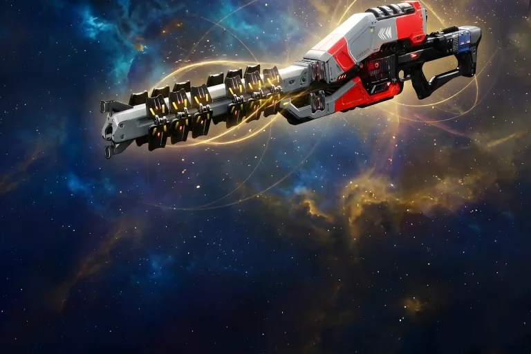 Destiny 2 Ice Breaker weapon render in space, buy Ice Breaker Destiny 2 farming