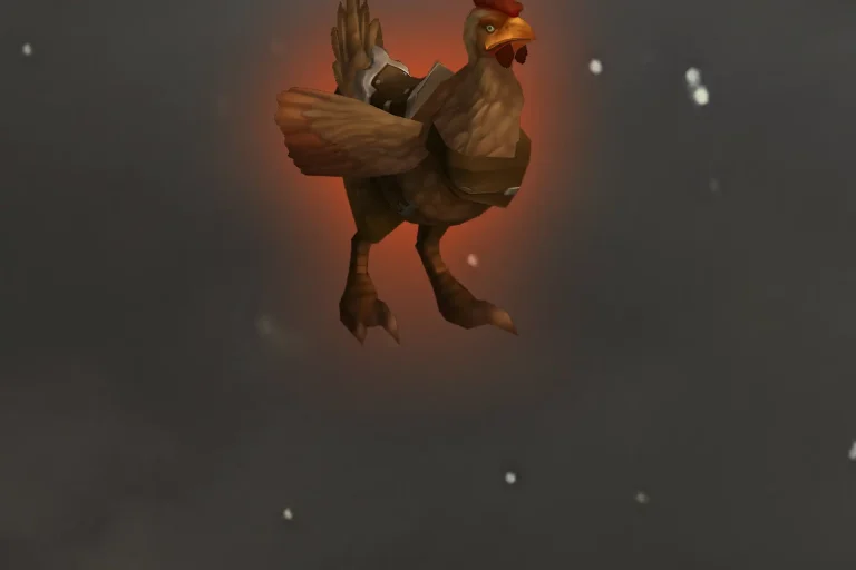 Buy Magic Rooster Egg rare WoW TCG mount – flying rooster mount with red glow