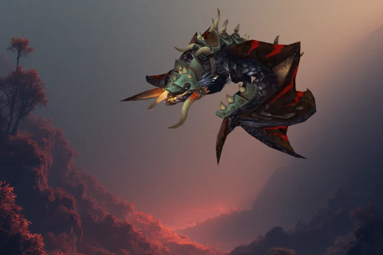 MoP Classic Black Kor'Kron Proto-Drake mount boost graphic for fast achievement completion.