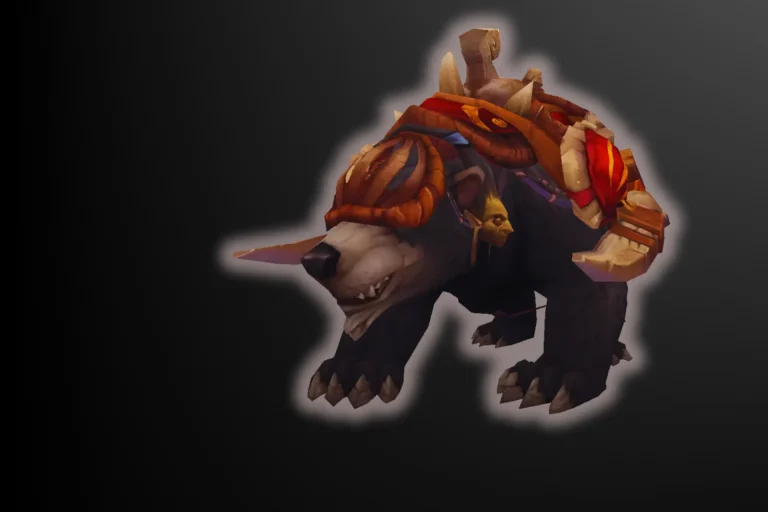 TBC Classic Amani War Bear mount boost graphic for fast Zul'Aman timed clear.