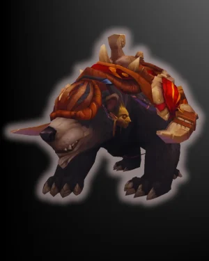Buy TBC Classic Amani War Bear boost image showing the Zul'Aman timed run mount.