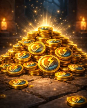 Buy WoW TBC Classic Gold image showing gold coins and The Burning Crusade Classic gameplay.