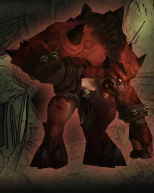TBC Classic Gruul’s Lair Boost image showing the raid boss Gruul from Burning Crusade Classic