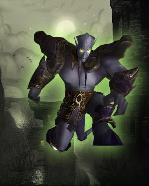 TBC Classic Karazhan Boost image featuring Prince Malchezaar, the final boss of Karazhan in Burning Crusade Classic