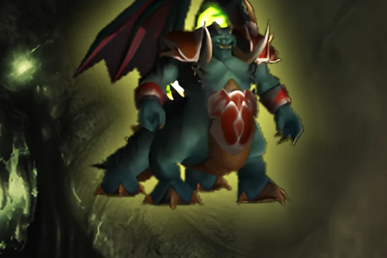 TBC Classic Magtheridon’s Lair Boost artwork showing Magtheridon inside his lair in Burning Crusade Classic